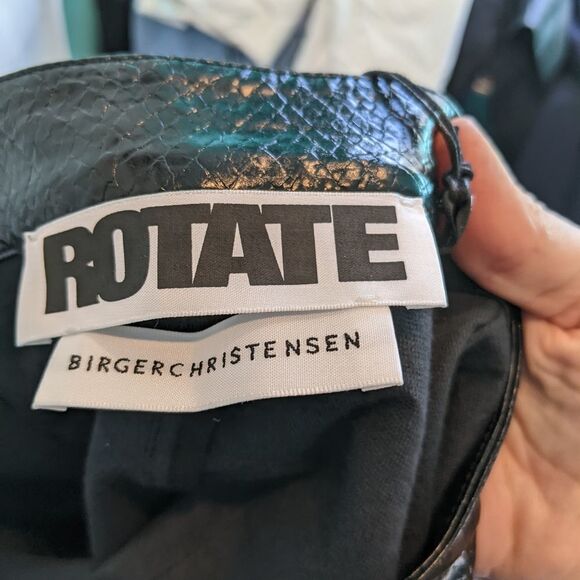 𝅺ROTATE Birger Christensen Kari skirt size 6 BNWT - Picture 5 of 12